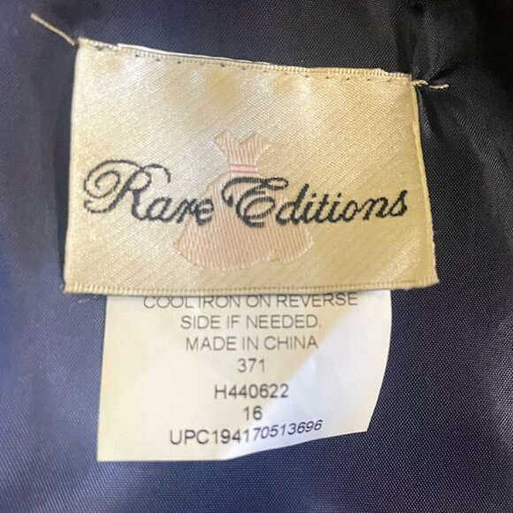 Girls Floral Mikado Cold-Shoulder Dress 7 - Picture 4 of 4